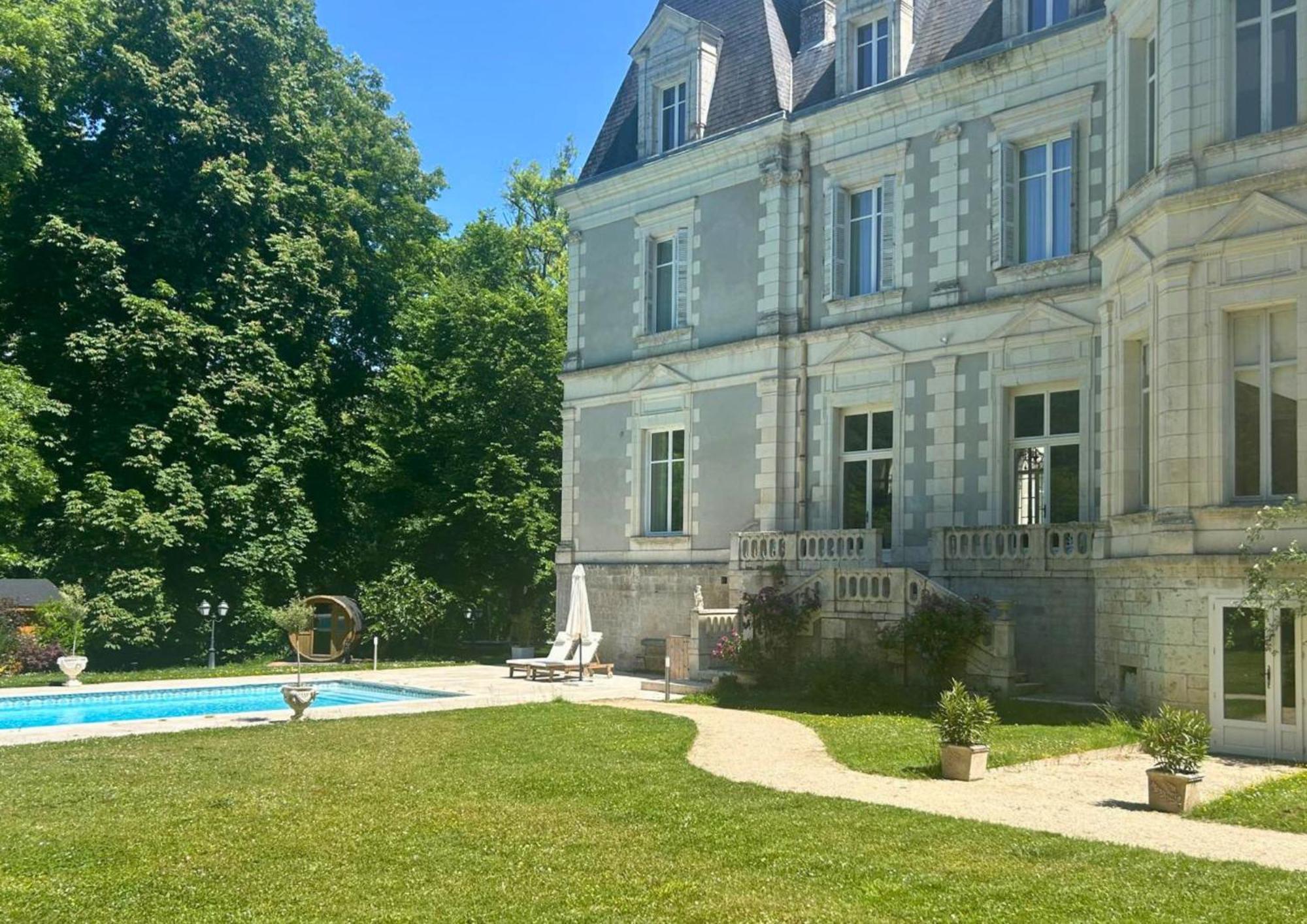 Chateau De Saint-Bohaire ภายนอก รูปภาพ